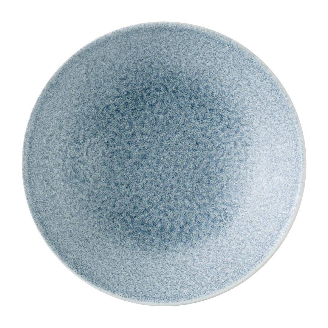 Churchill Studio Prints Raku Topaz Blue Evolve Deep Coupe Bowls 203mm (6 Pack)