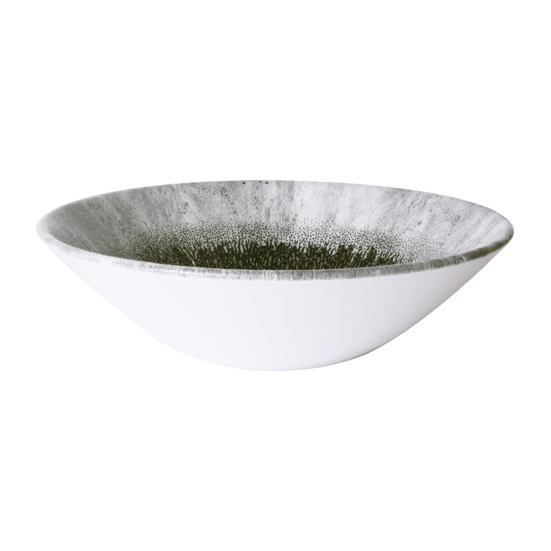 Churchill Studio Prints Fusion Black Deep Coupe Bowls 203mm (6 Pack)