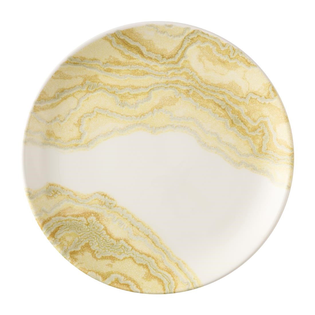 Churchill Tide Gold Evolve Coupe Plates 285mm (12 Pack)