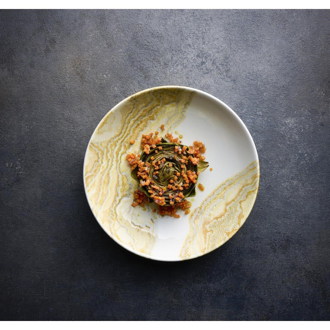 Churchill Tide Gold Evolve Coupe Bowls 247mm (12 Pack)