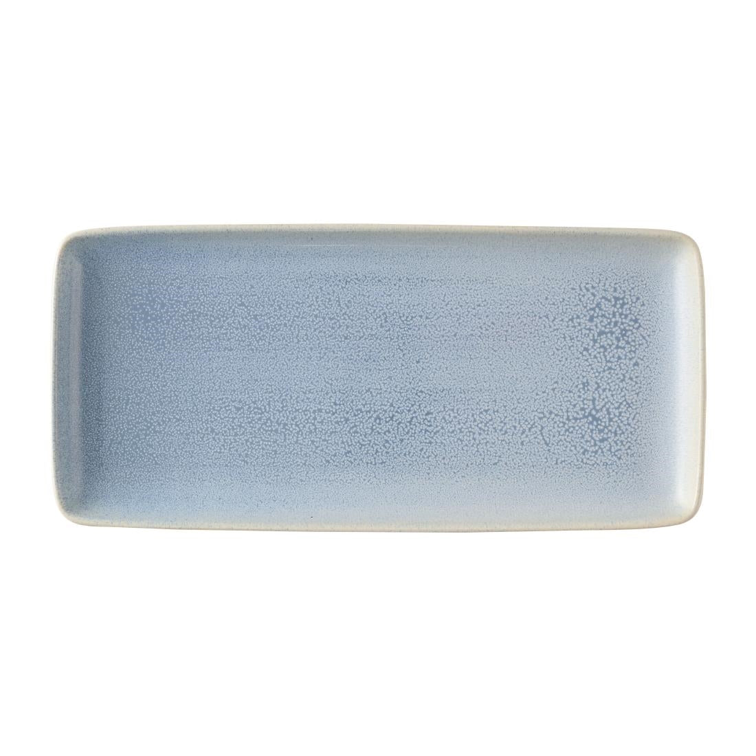 Dudson Evo Azure Rectangular Platters Blue 355x152mm (4 Pack)