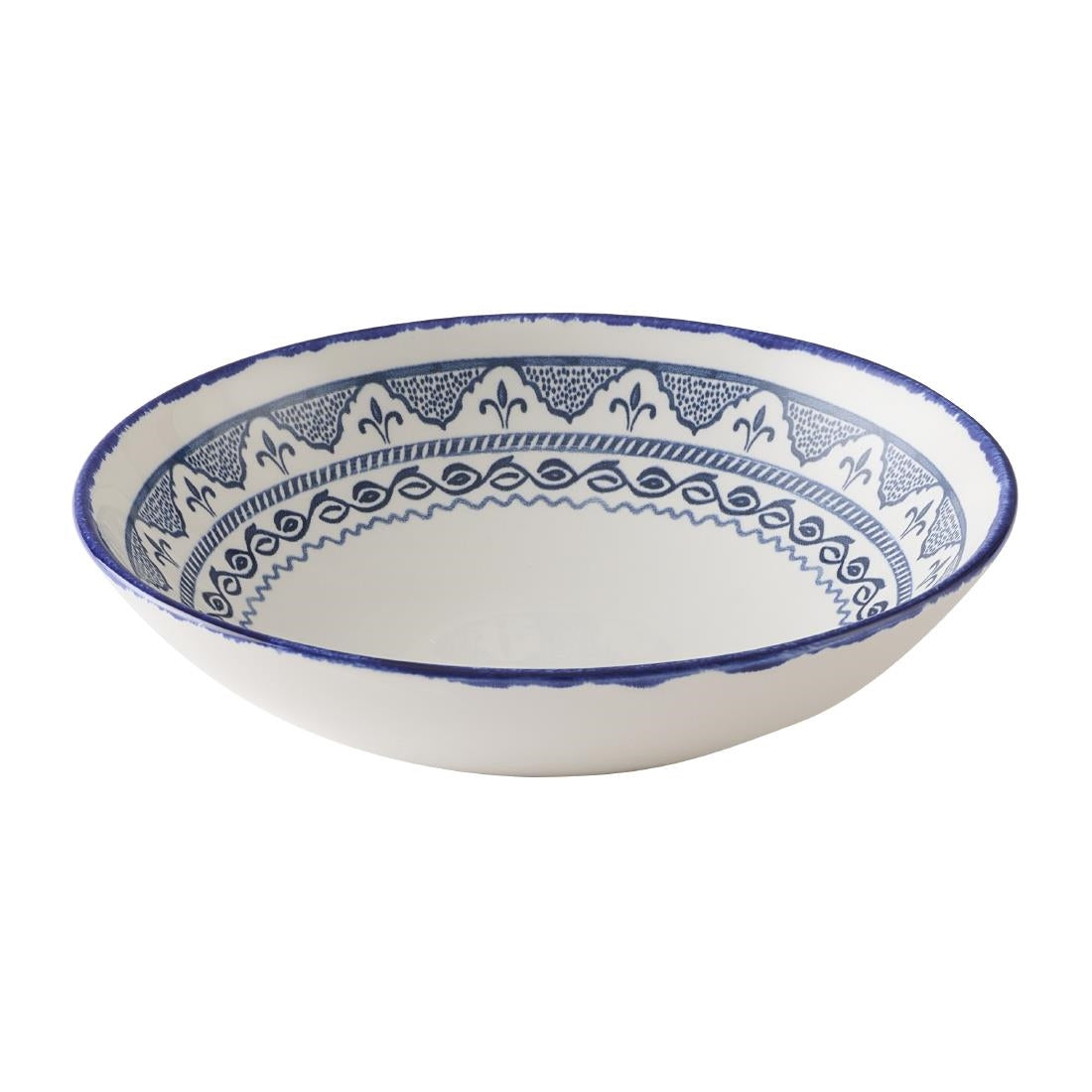 Dudson Harvest Moresque Coupe Bowls Blue 185mm (12 Pack)