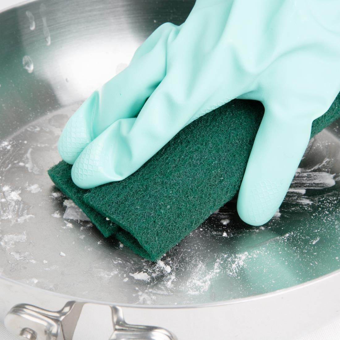 Jantex Large Scouring Pads - Green (10 Pack)