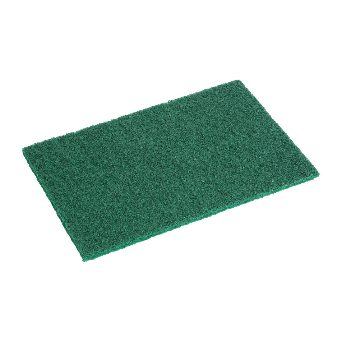 Jantex Small Scouring Pads - Green (10 Pack)