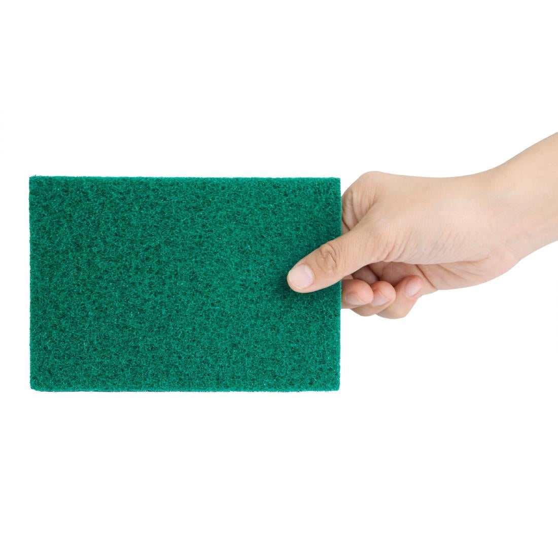 Jantex Small Scouring Pads - Green (10 Pack)