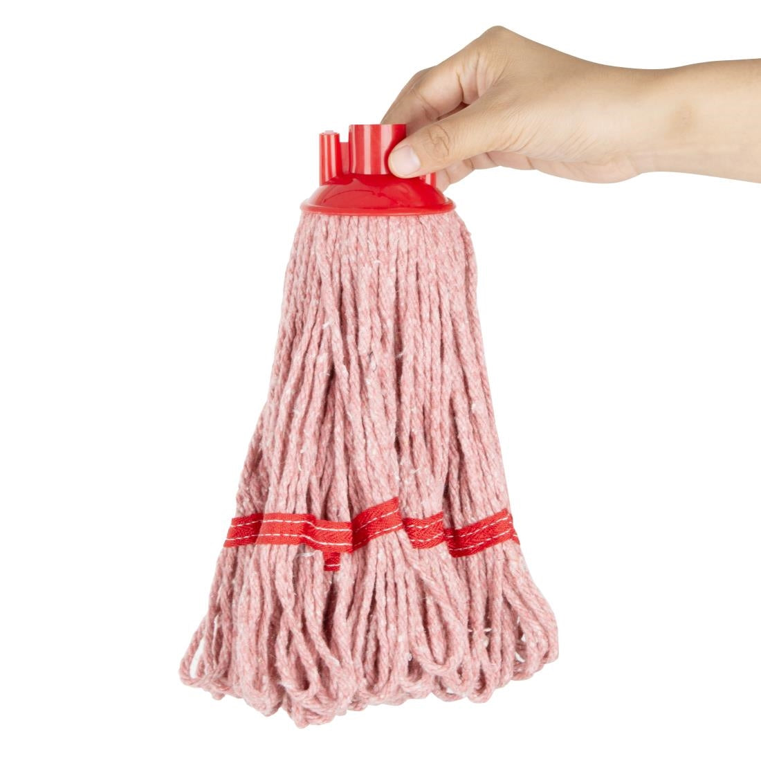 Jantex Connect Deck Mop Head Red Stripe 200g