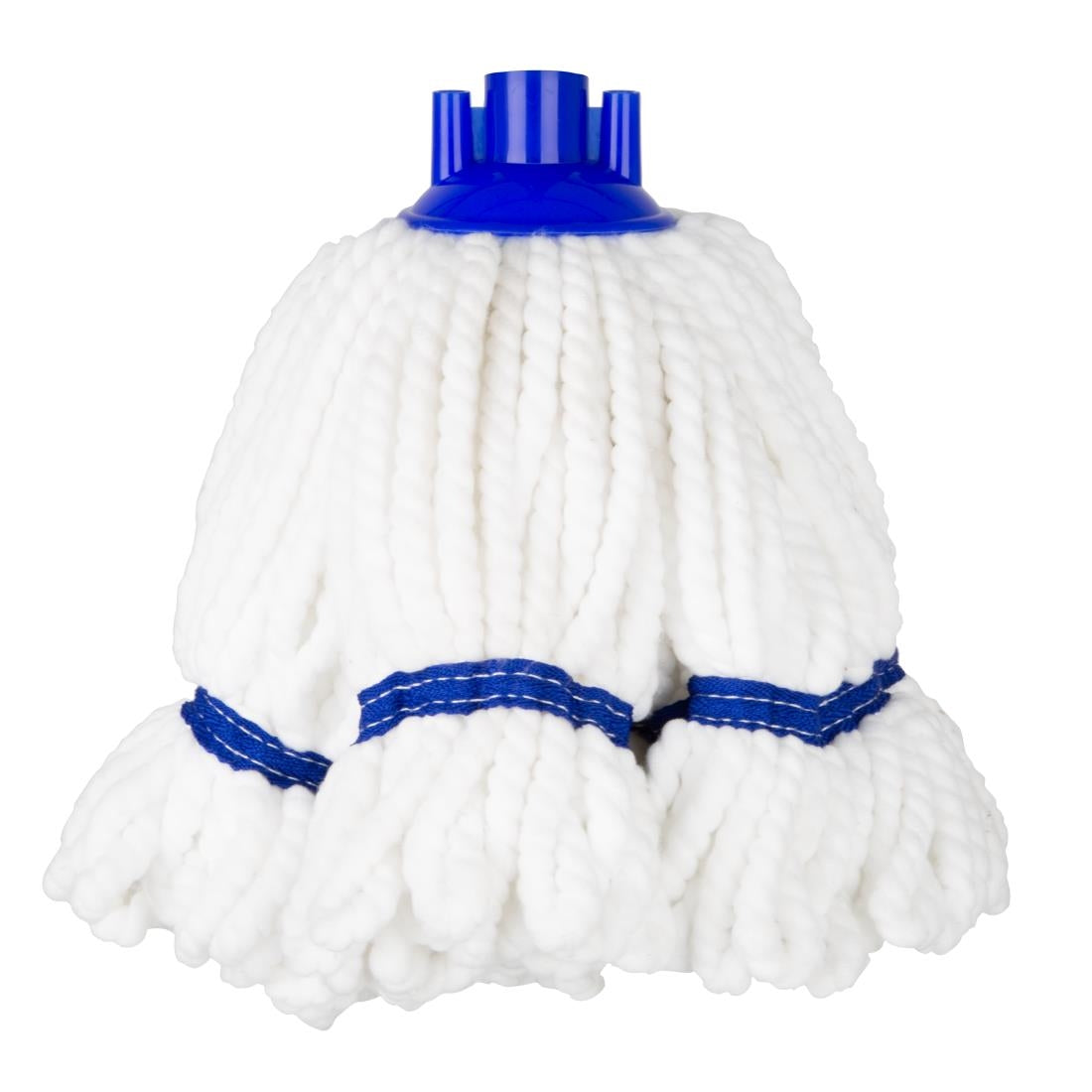 Jantex Connect Microfibre Mop Head Blue Stripe 150g
