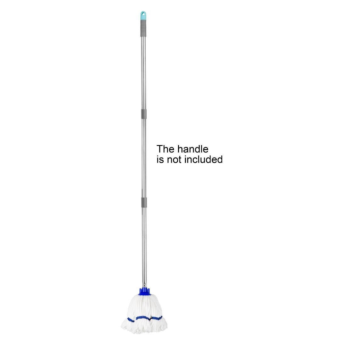 Jantex Connect Microfibre Mop Head Blue Stripe 150g