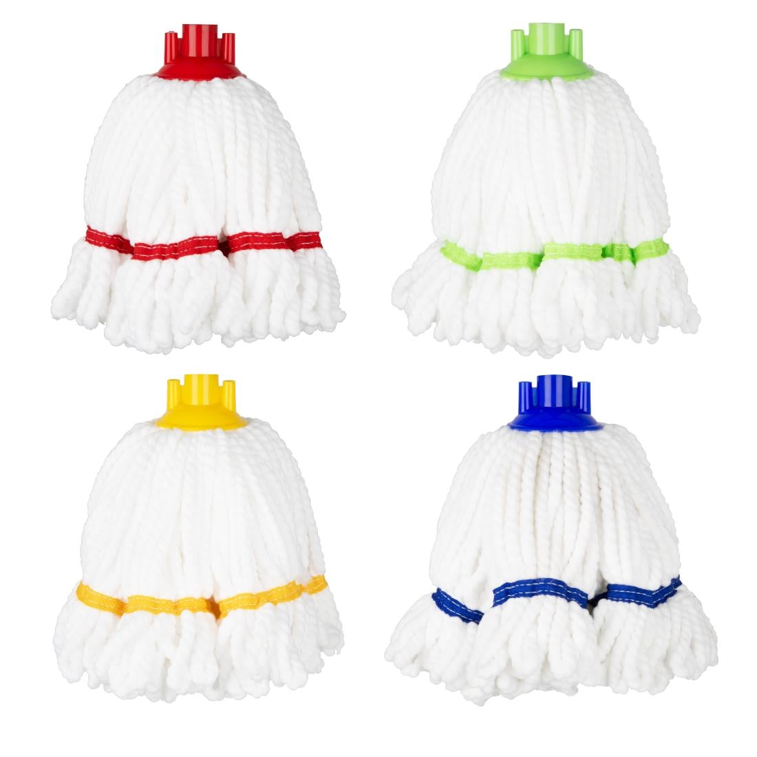 Jantex Connect Microfibre Mop Head Blue Stripe 150g