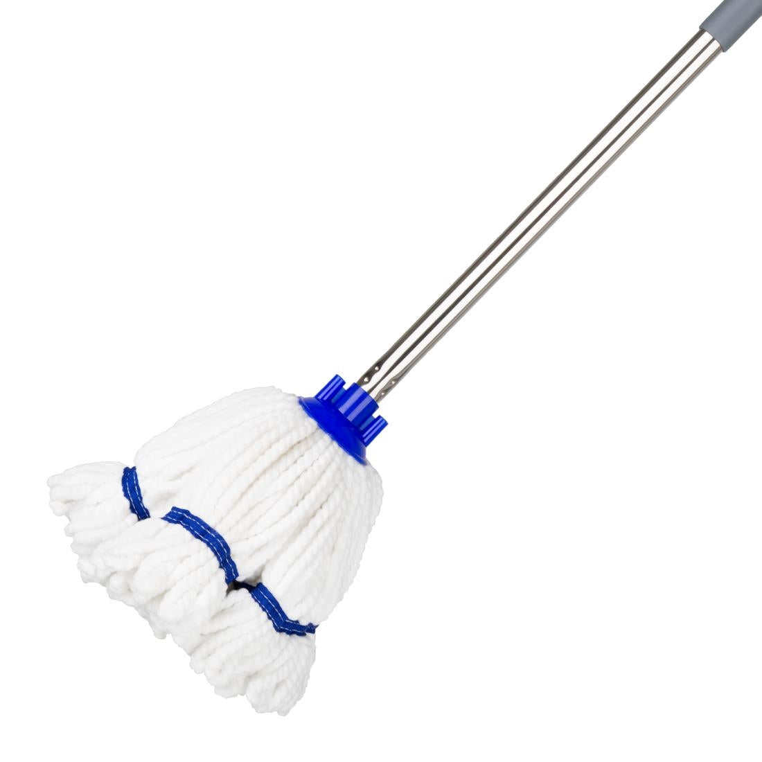 Jantex Connect Microfibre Mop Head Blue Stripe 150g