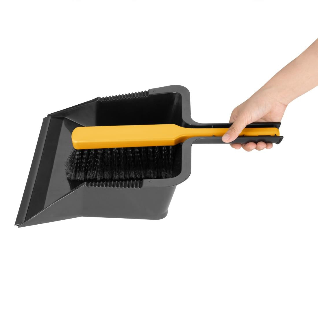 Jantex Heavy Duty Dustpan & Brush set