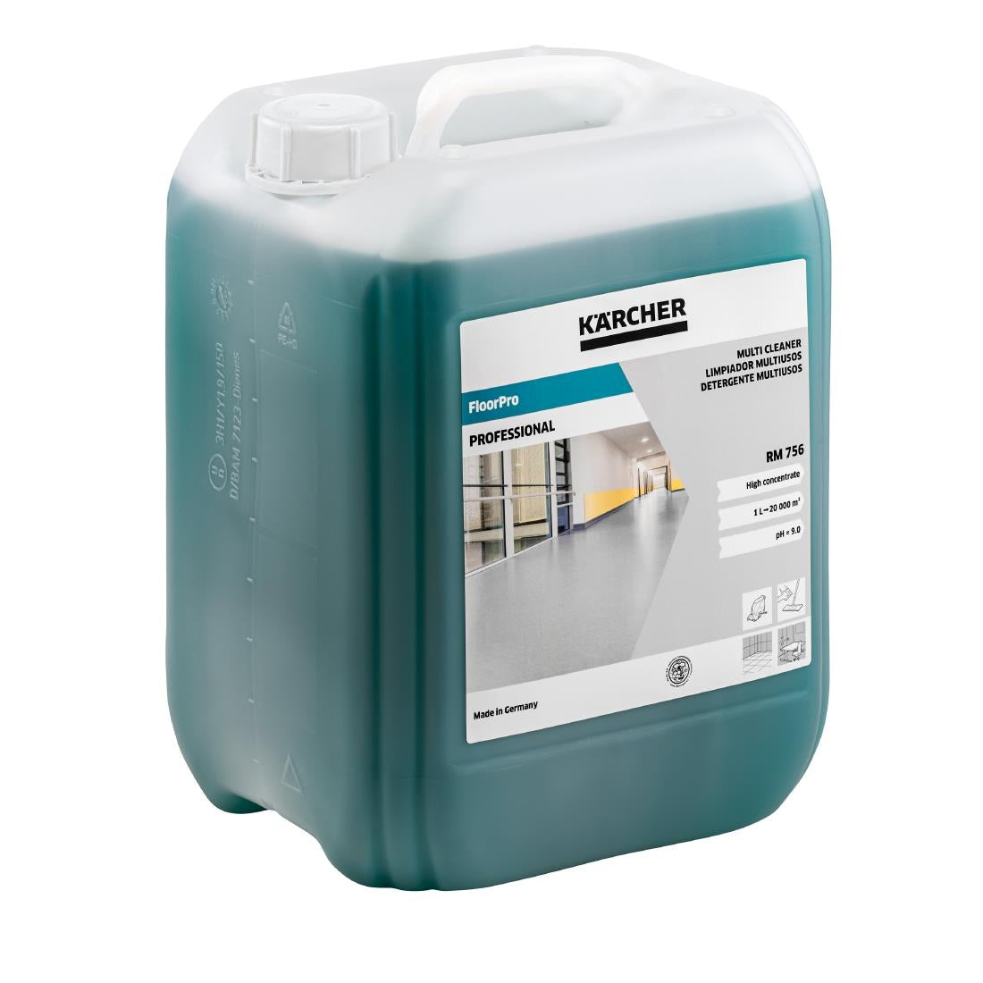 Karcher FloorPro Multi Cleaner RM 756 10Ltr