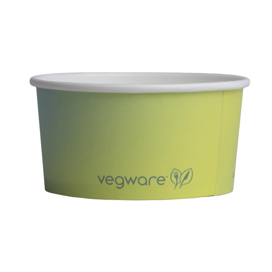 Vegware Double Scoop Ice Cream Pot Tutti Frutti 6oz (1000 Pack)