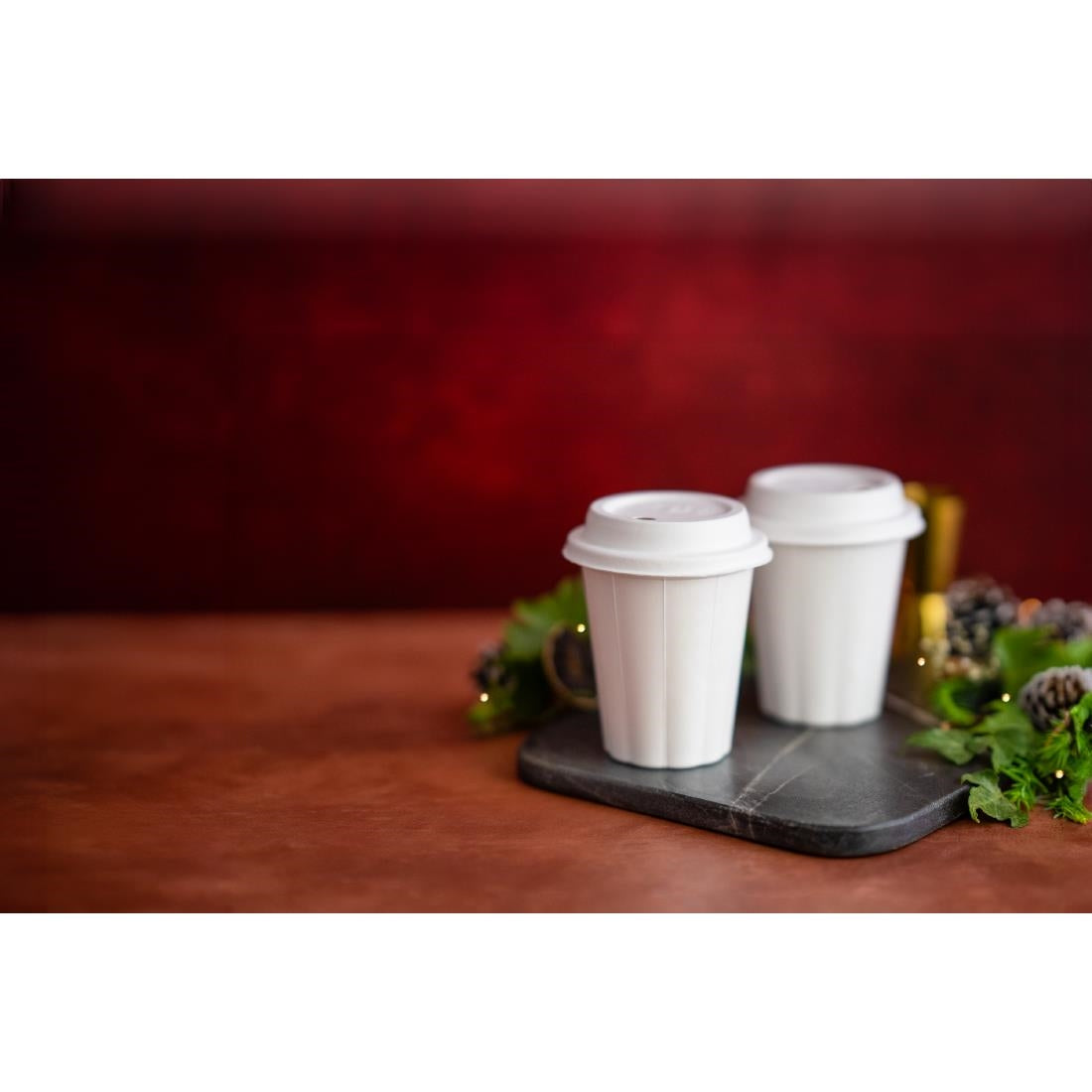 Vegware Nourish Moulded Fibre Hot Cup 89-Series 12oz (500 Pack)