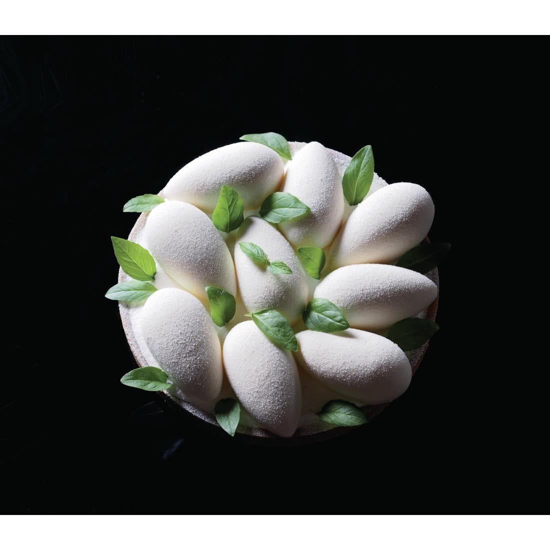 Pavoni Silicone Quenelle Tonda Mould 600x400mm