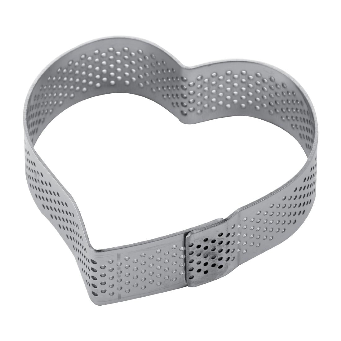 Pavoni Heart Stainless Steel Mould 75x70mm