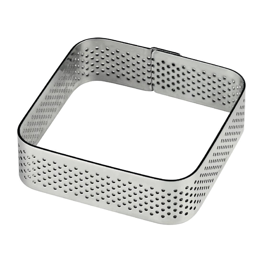 Pavoni Square Stainless Steel Mould 65x65mm