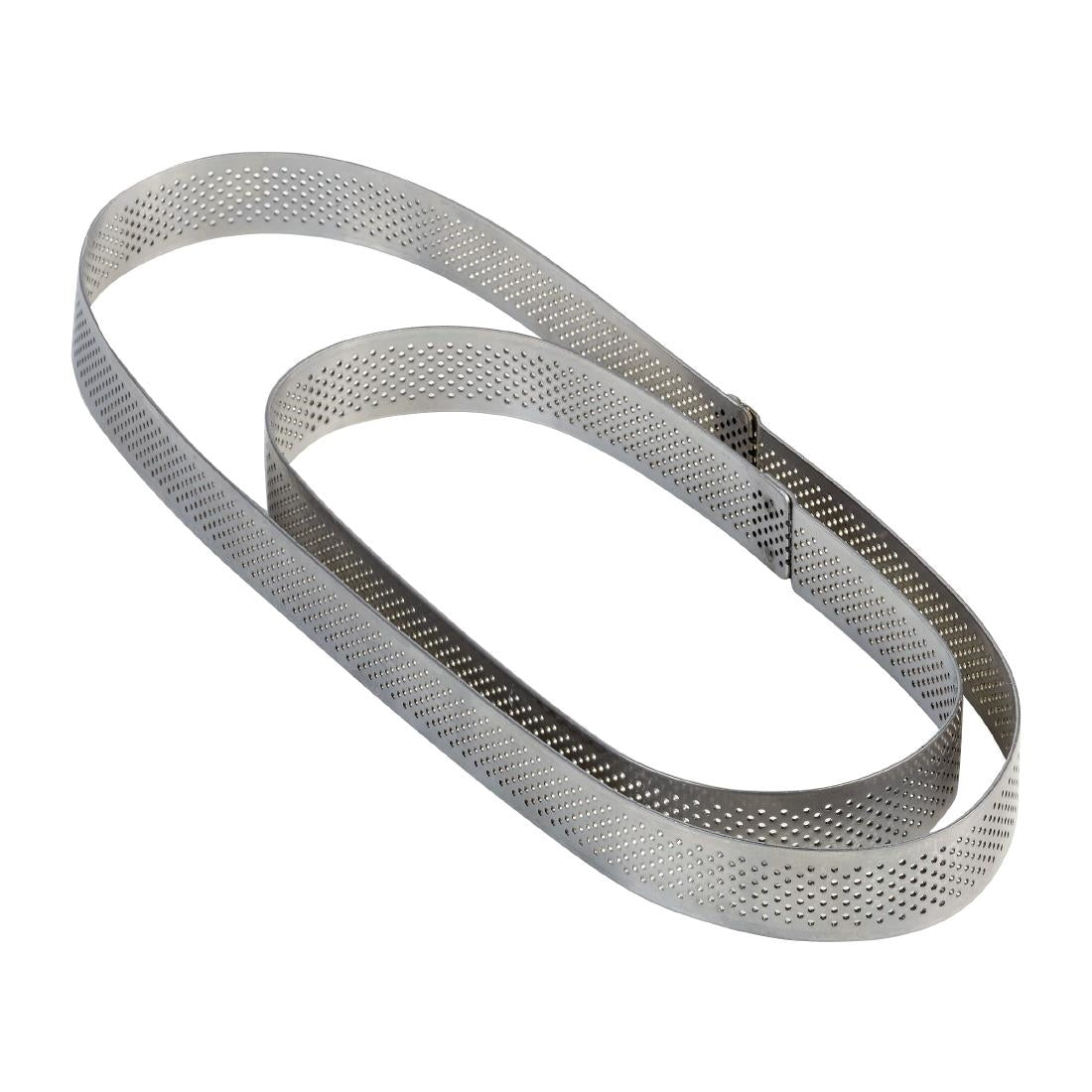 Pavoni Oval Stainless Steel Mould 290x90x35mm