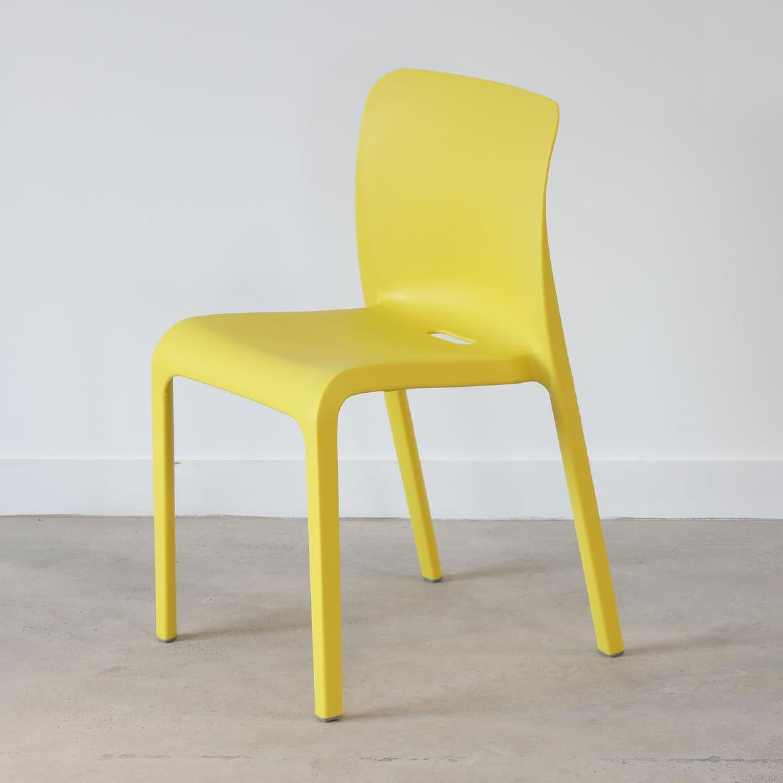 Origin POP Chair Sulfur Yellow 480x500x790mm (2 Pack)