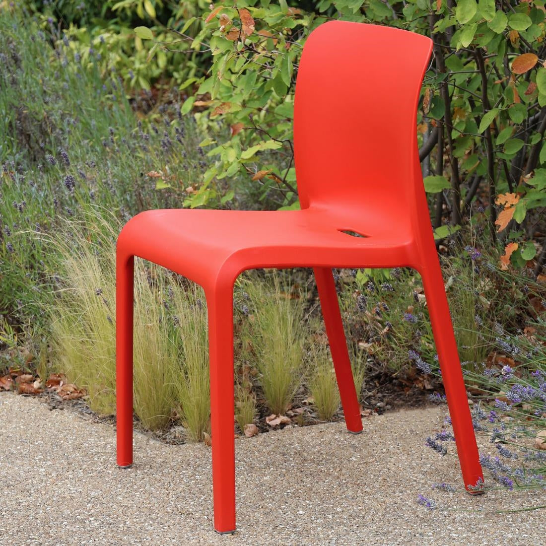 Origin POP Chair Pure Red 480x500x790mm (2 Pack)