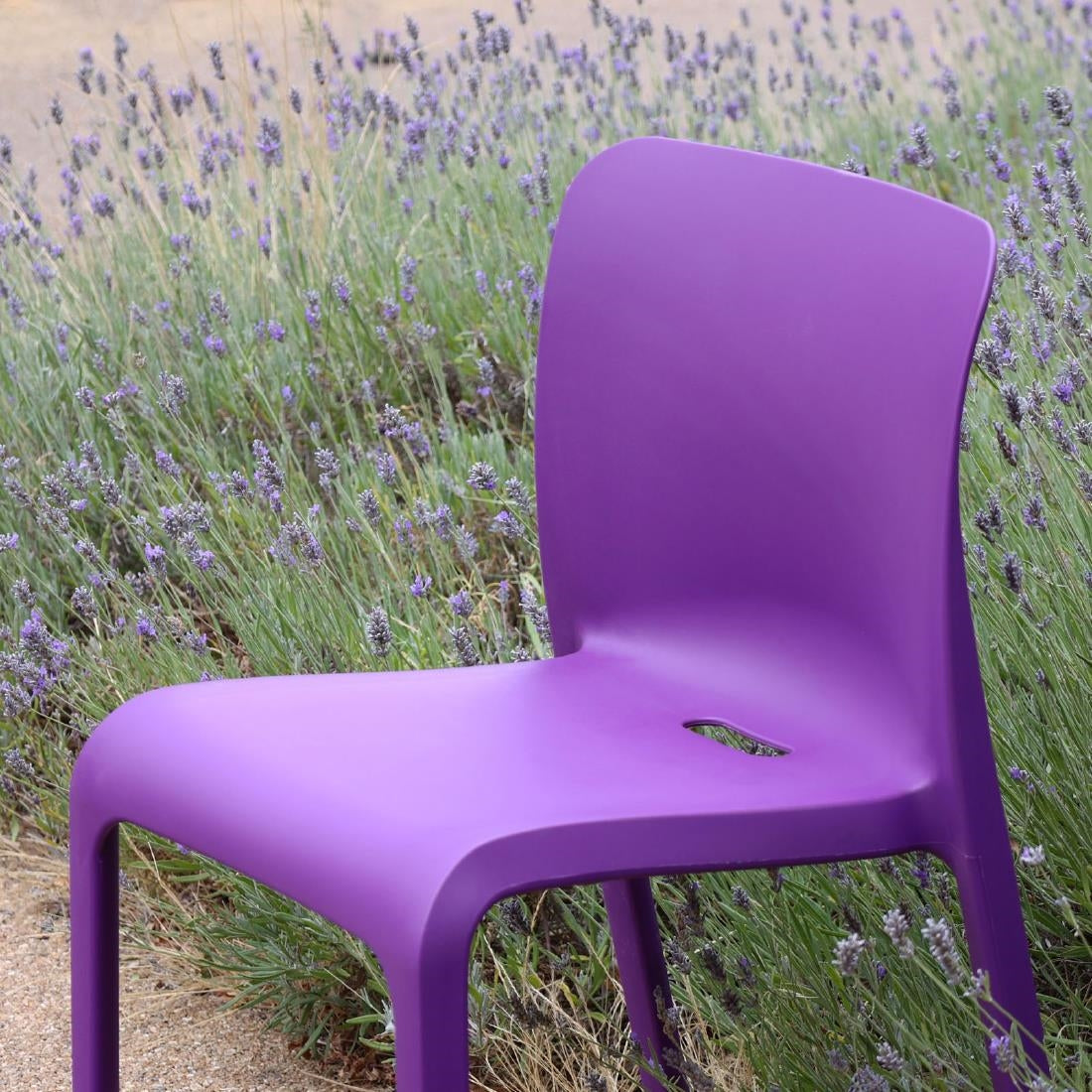 Origin POP Chair Blue Lilac 480x500x790mm (2 Pack)