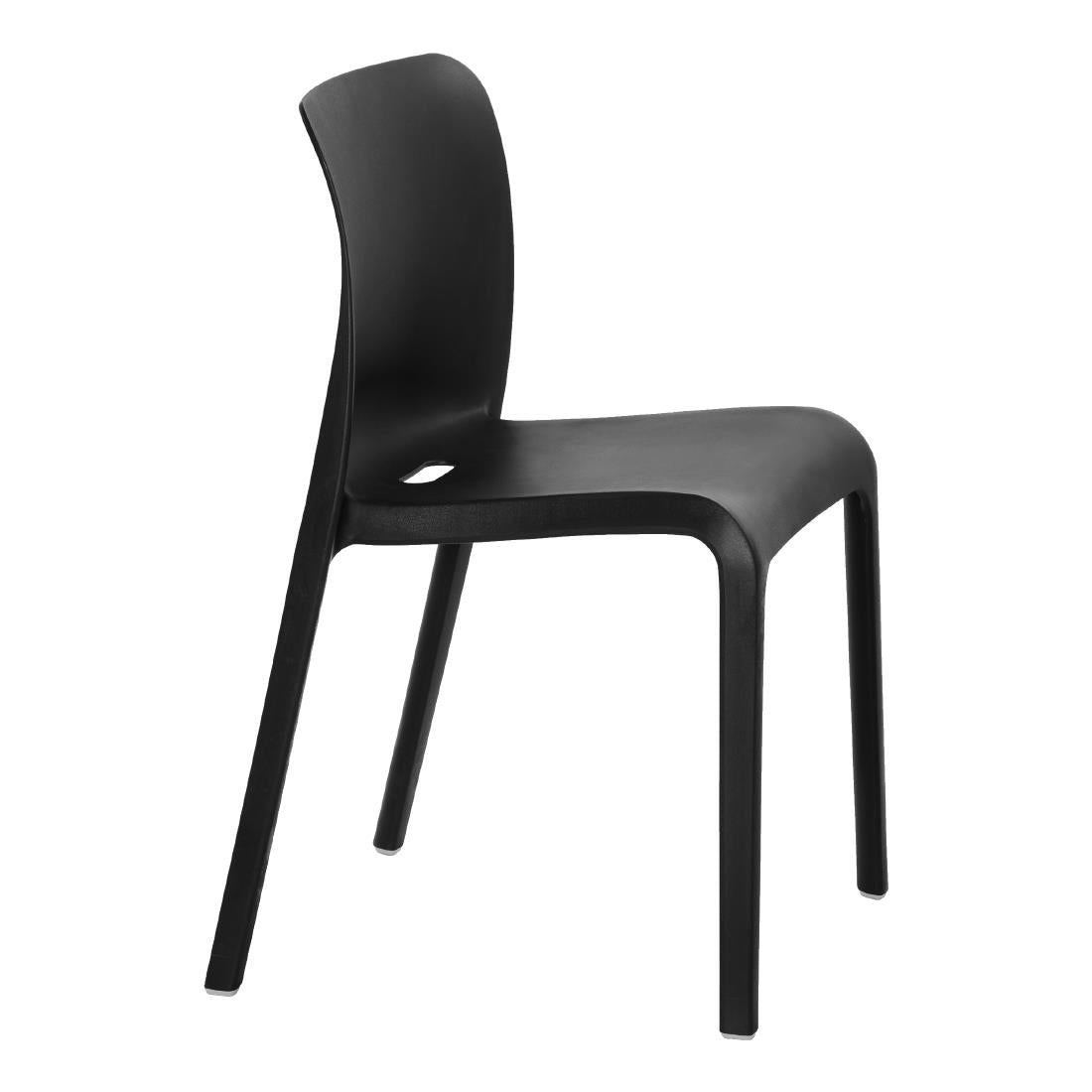 Origin POP Chair Traffic Black 480x500x790mm (2 Pack)