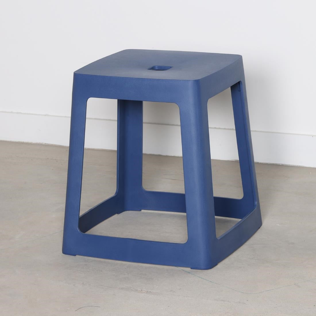 Origin Base Stool Violet Blue 400x400x440mm (2 Pack)