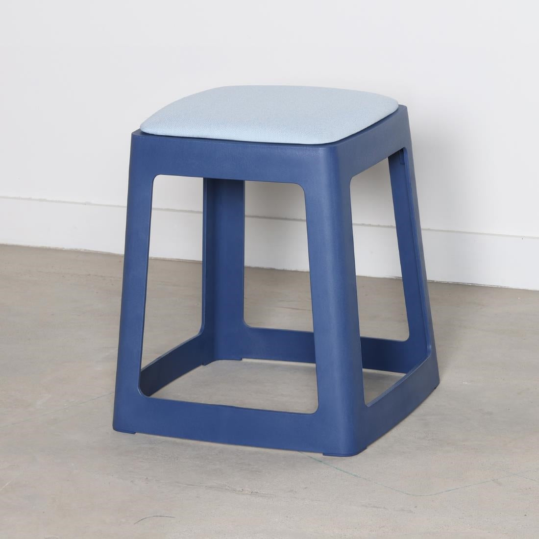 Origin Base Stool Violet Blue 400x400x440mm (2 Pack)