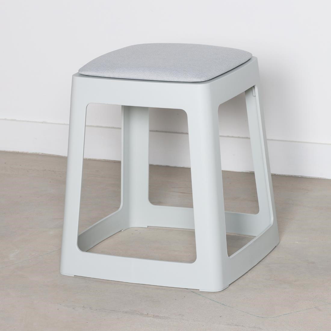 Origin Base Stool Light Grey 400x400x440mm (2 Pack)