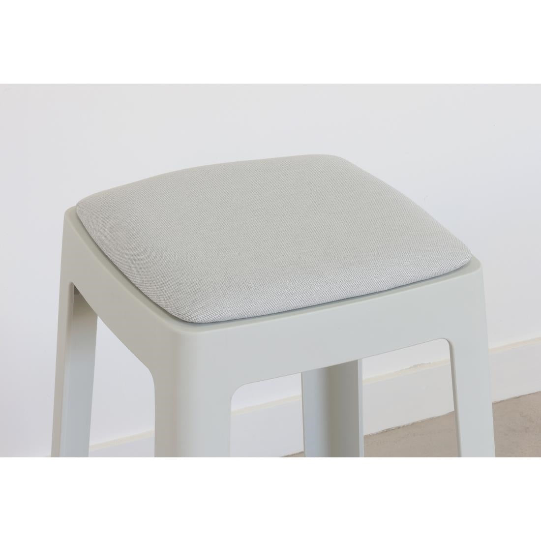 Origin Base Stool Light Grey 400x400x440mm (2 Pack)