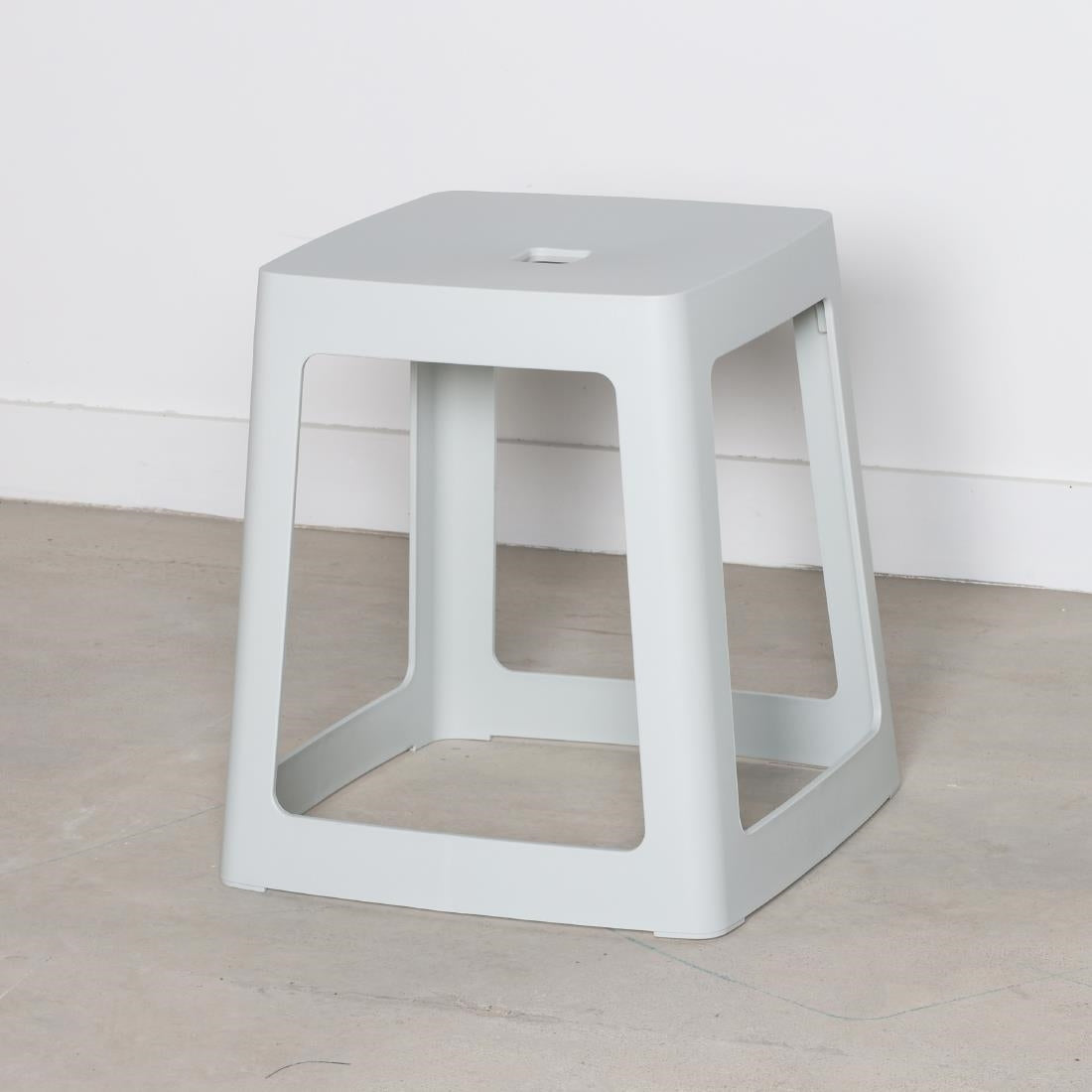 Origin Base Stool Light Grey 400x400x440mm (2 Pack)