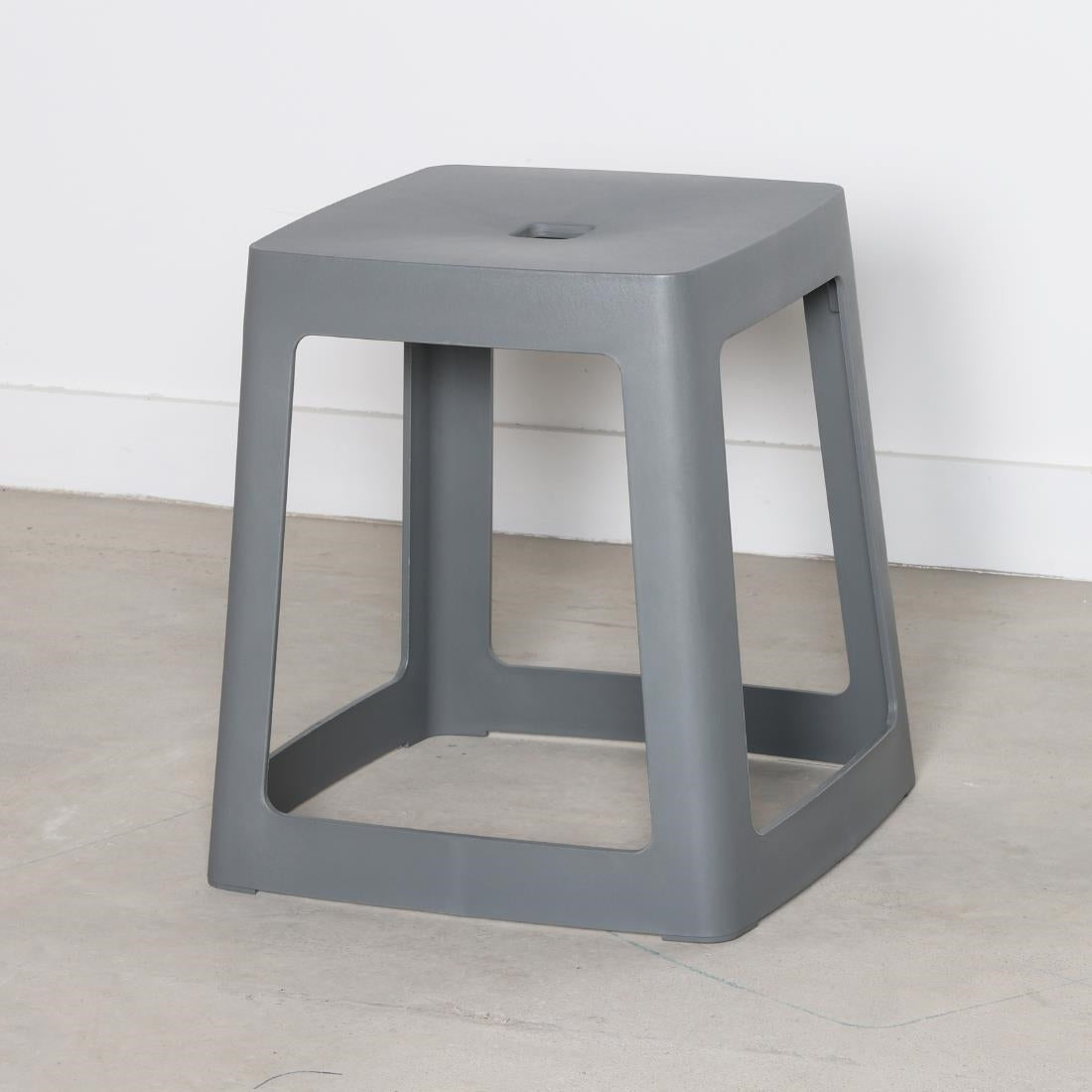 Origin Base Stool Mouse Grey 400x400x440mm (2 Pack)
