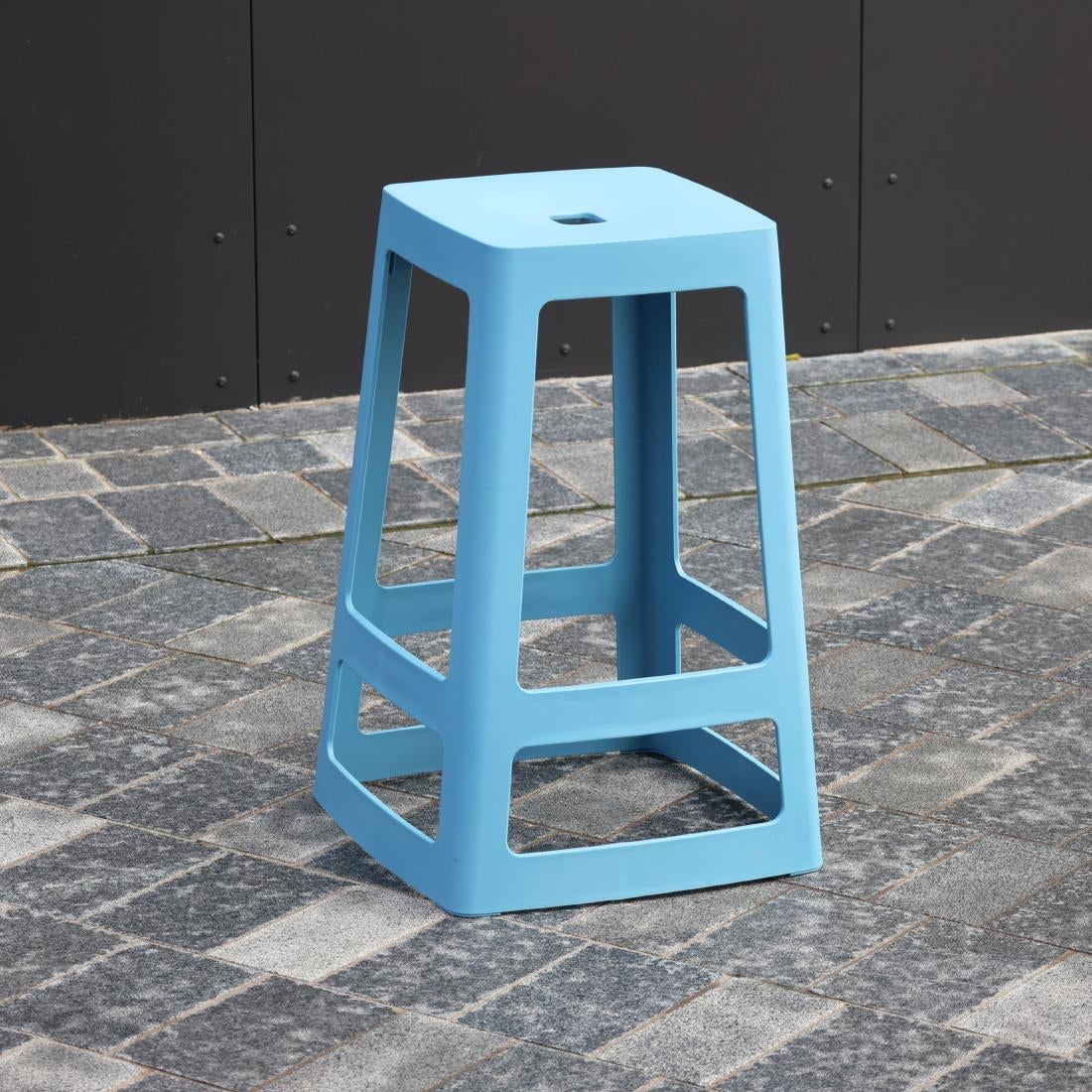 Origin Base Mid Stool Pastel Blue 430x430x560mm (2 Pack)