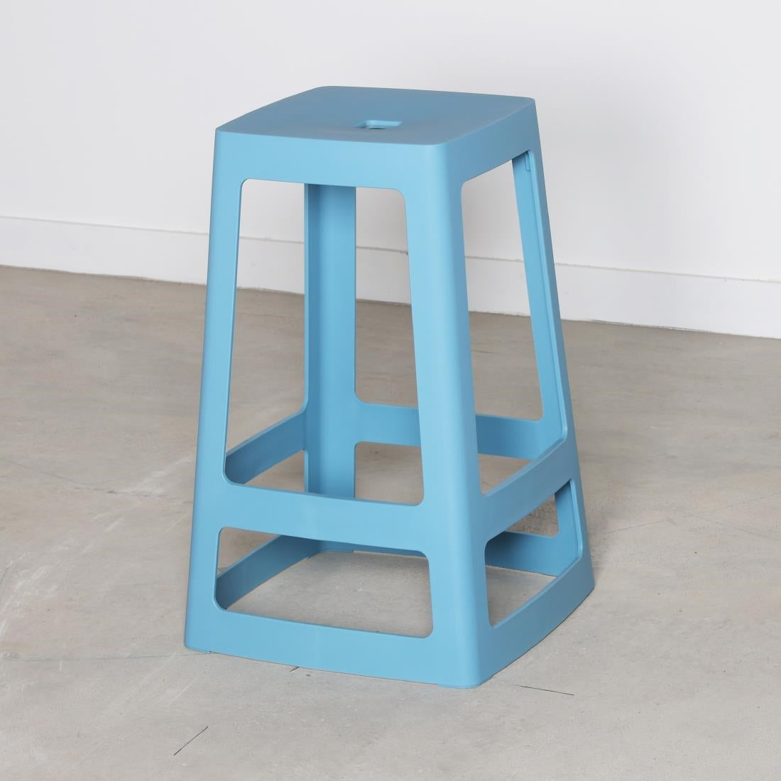 Origin Base Mid Stool Pastel Blue 430x430x560mm (2 Pack)