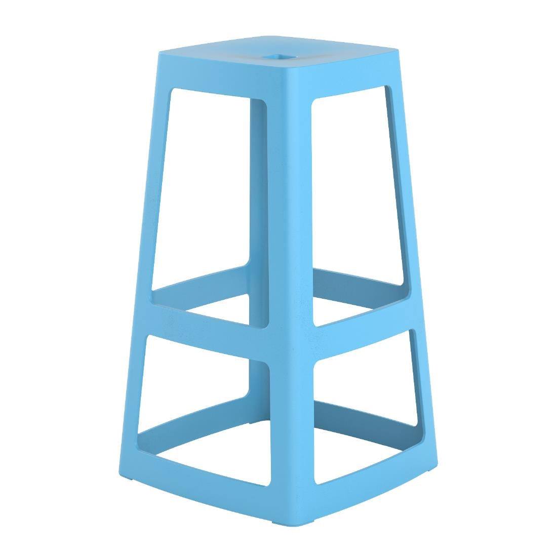 Origin Base High Stool Pastel Blue 450x450x750mm (2 Pack)