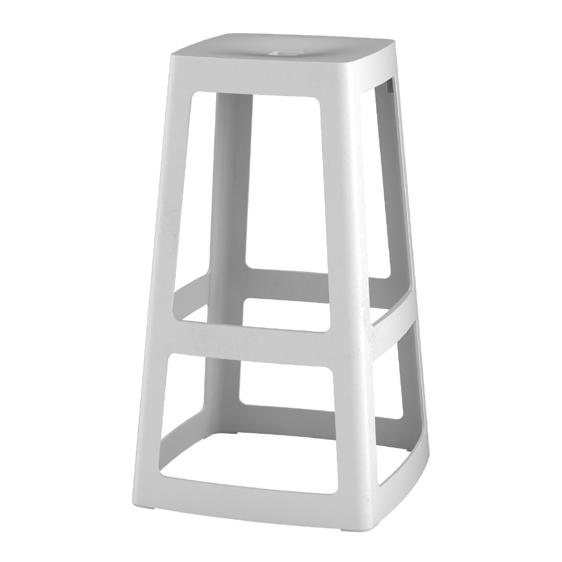 Origin Base High Stool Light Grey 450x450x750mm (2 Pack)