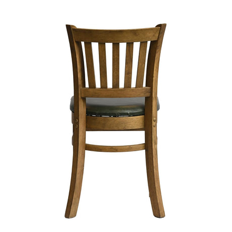 Manhattan Dining Chairs in Weathered Oak with Bison Cedar Seat (2 Pack)