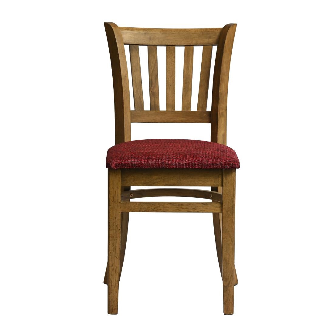 Manhattan Dining Chairs in Weathered Oak with Shetland Scarlett Seat (2 Pack)