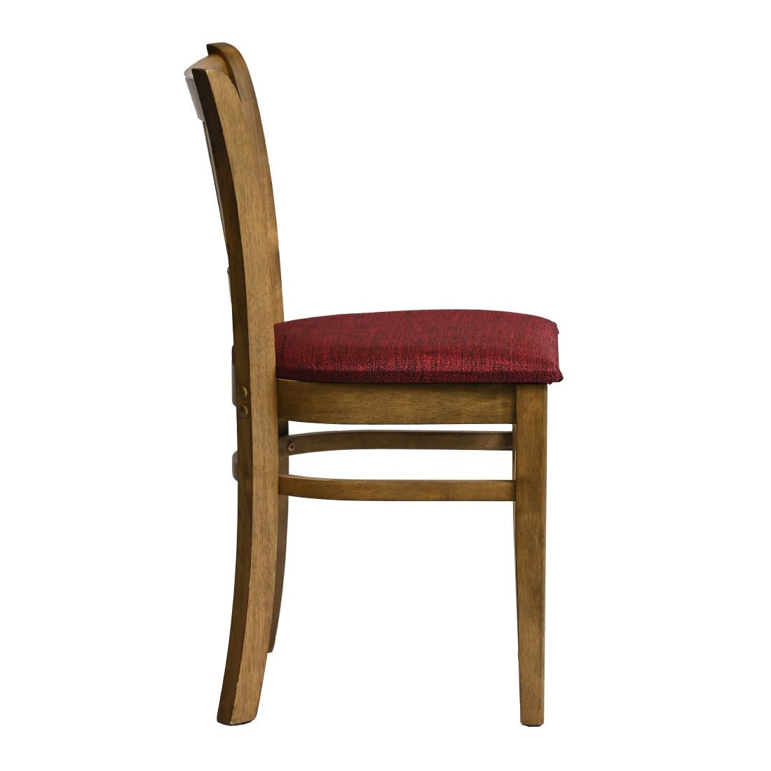 Manhattan Dining Chairs in Weathered Oak with Shetland Scarlett Seat (2 Pack)