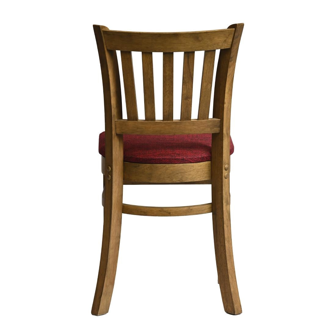 Manhattan Dining Chairs in Weathered Oak with Shetland Scarlett Seat (2 Pack)