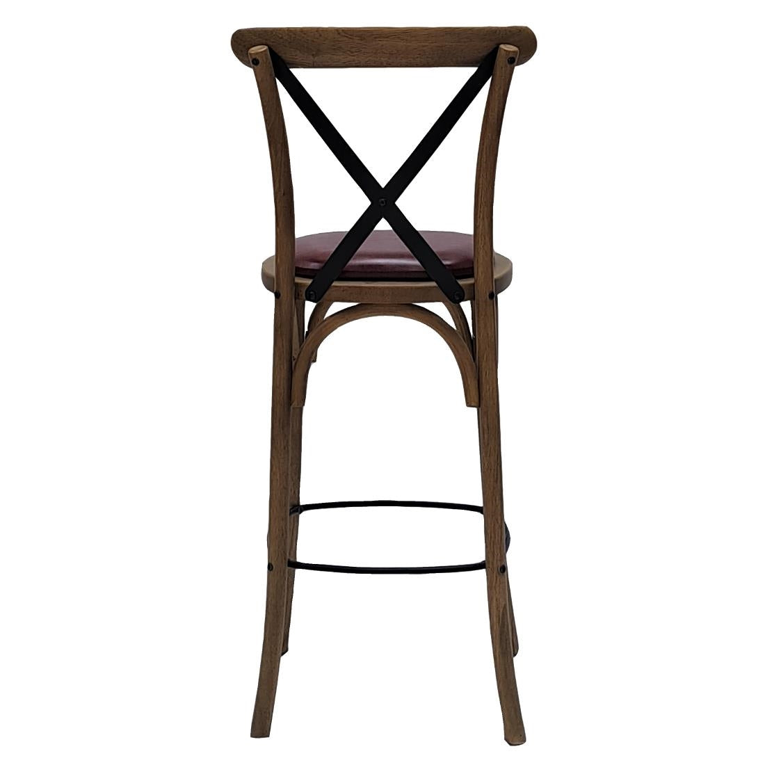 Bristol Bar Chair in Vintage with Bison Espresso Seat
