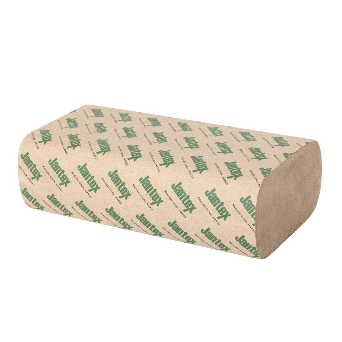Jantex Green 100% Recycled Z Fold Hand Towels 2ply (2250 Sheets)