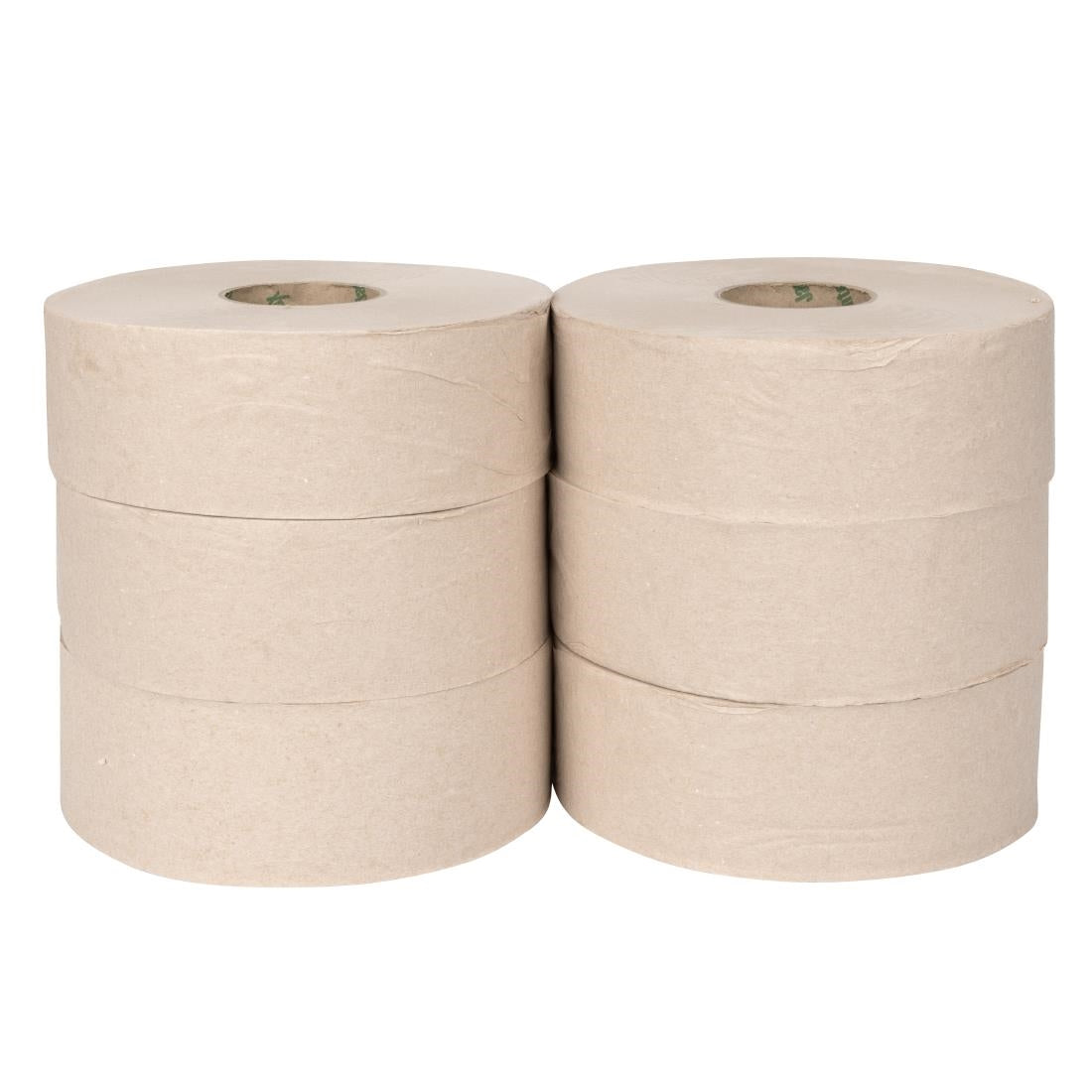 Jantex Green 100% Recycled Jumbo Roll Refill 2ply 300m (6 Pack)