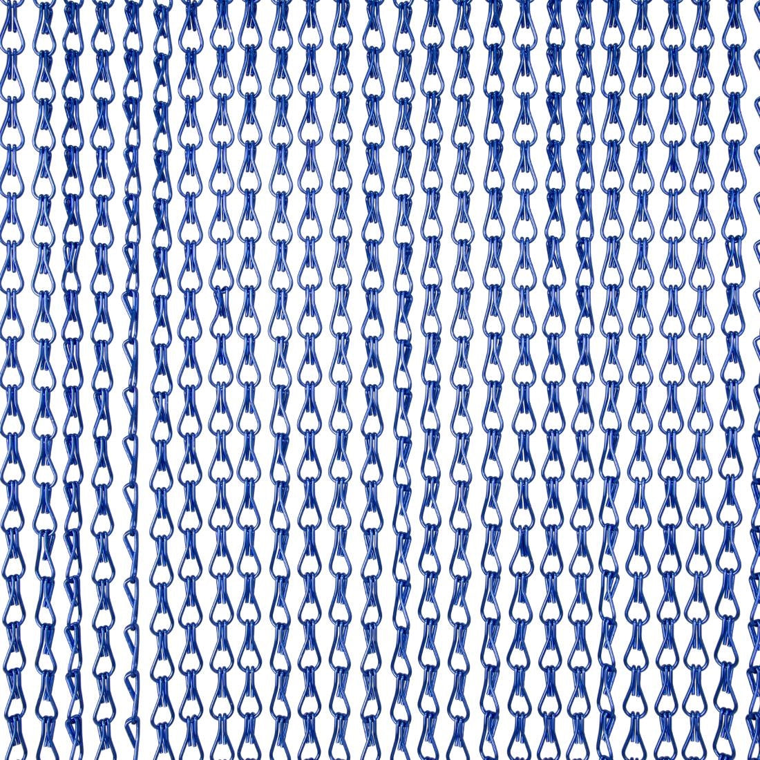 EazyZap Chain Door Fly Screen - Blue