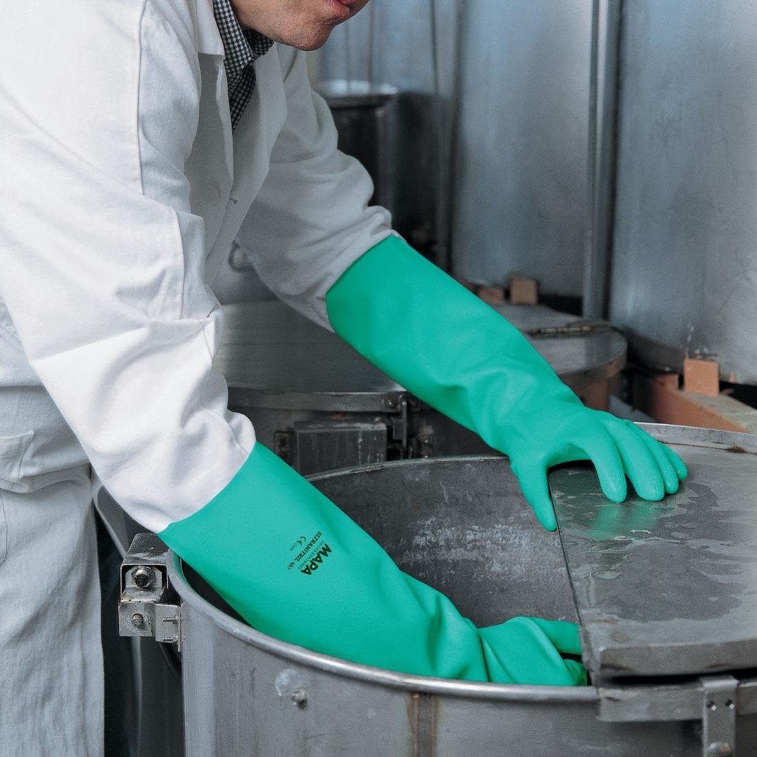 Mapa Ultranitril 480 Ultra Long Chemical Handling Gloves Size 7 Small (One Pair)