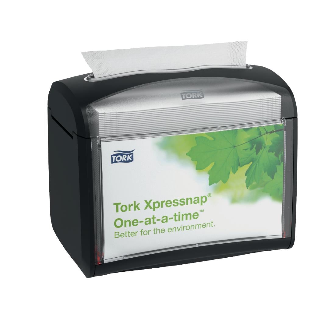 Tork Xpressnap Tabletop Napkin Dispenser Black