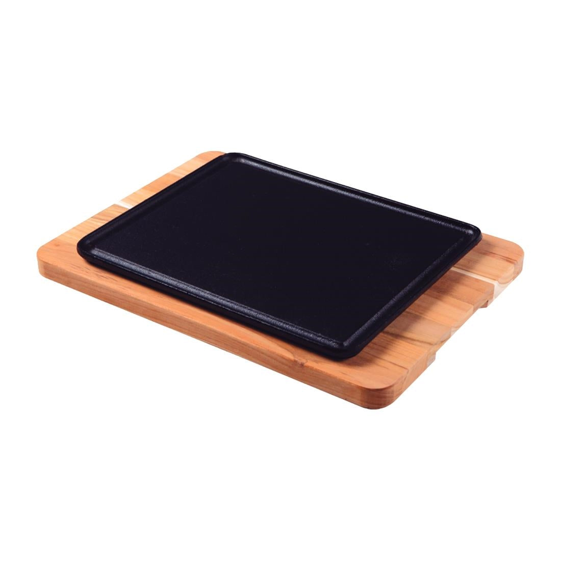 Tramontina Pre-Seasoned Cast Iron Sizzler Plate 350x250mm