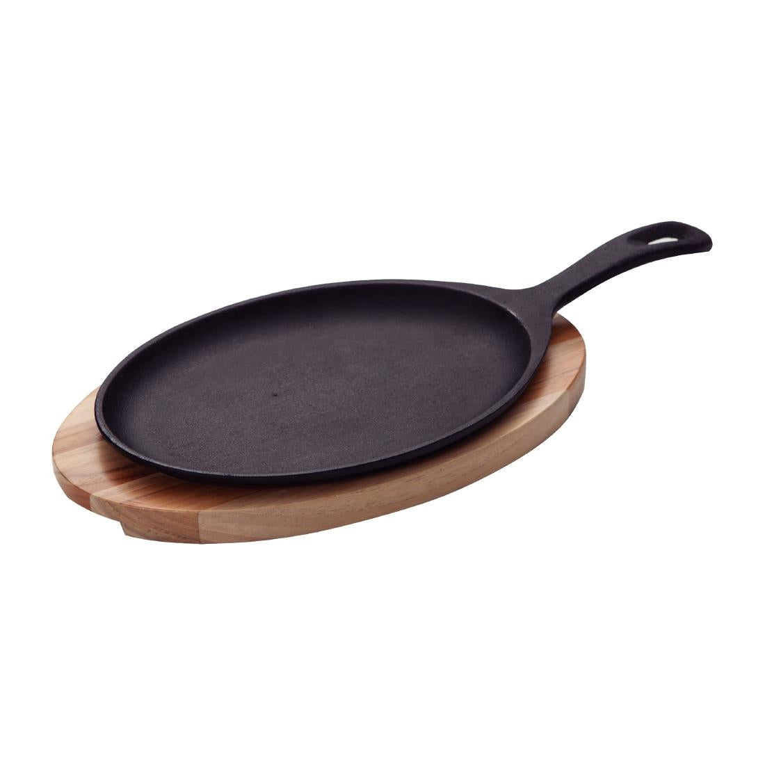 Tramontina Pre-Seasoned Cast Iron Fajita Sizzler 305x185mm