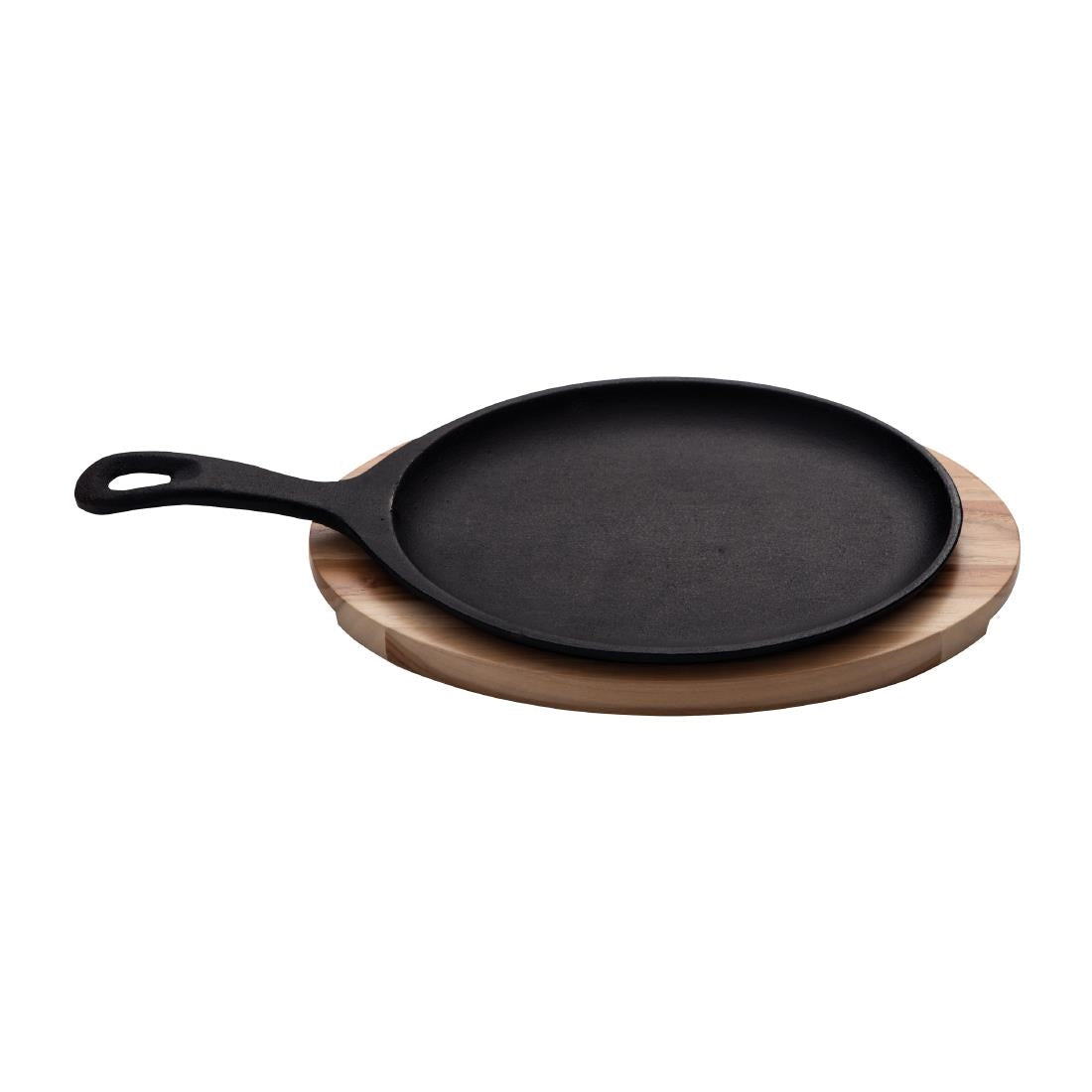 Tramontina Pre-Seasoned Cast Iron Fajita Sizzler 305x185mm
