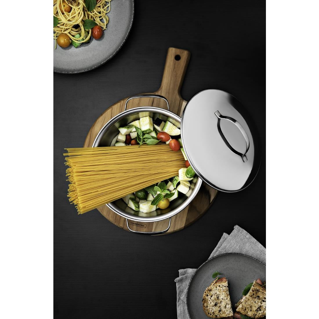 Tramontina Round Chopping Board 300x18mm